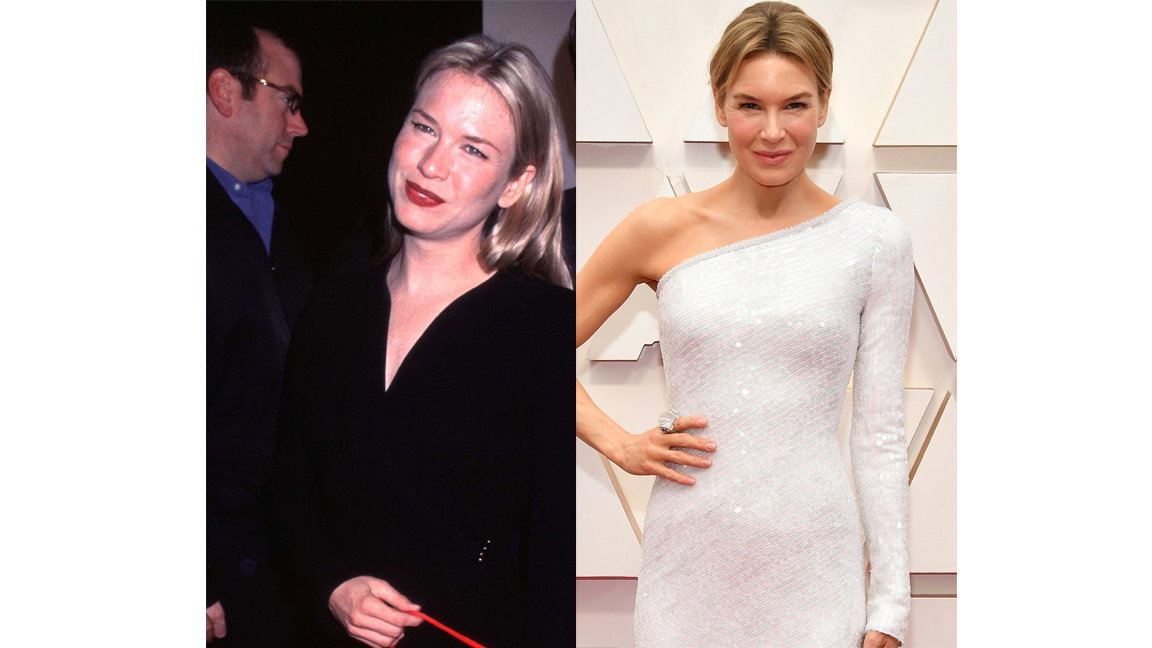 Renèe Zellweger frueher und heute