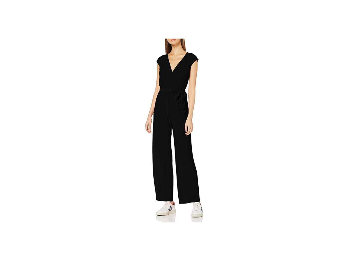 Schwarzer Jumpsuit
