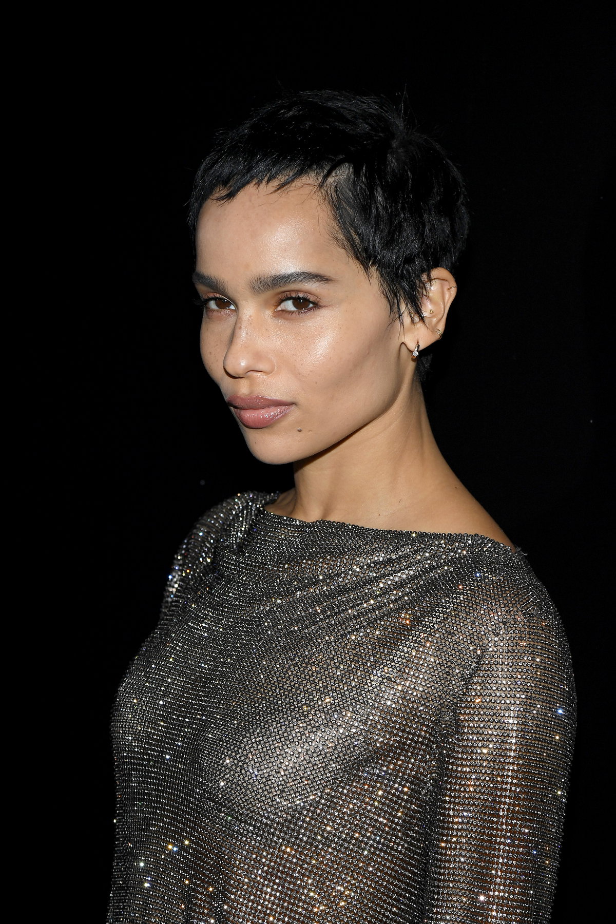 Zoe Kravitz Kurzhaarfrisur