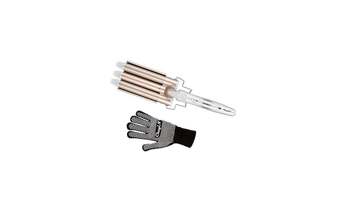 Lockenstab mit 3 Stäben