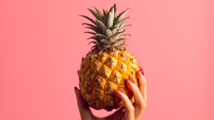 Ananassaft macht das Sperma lecker