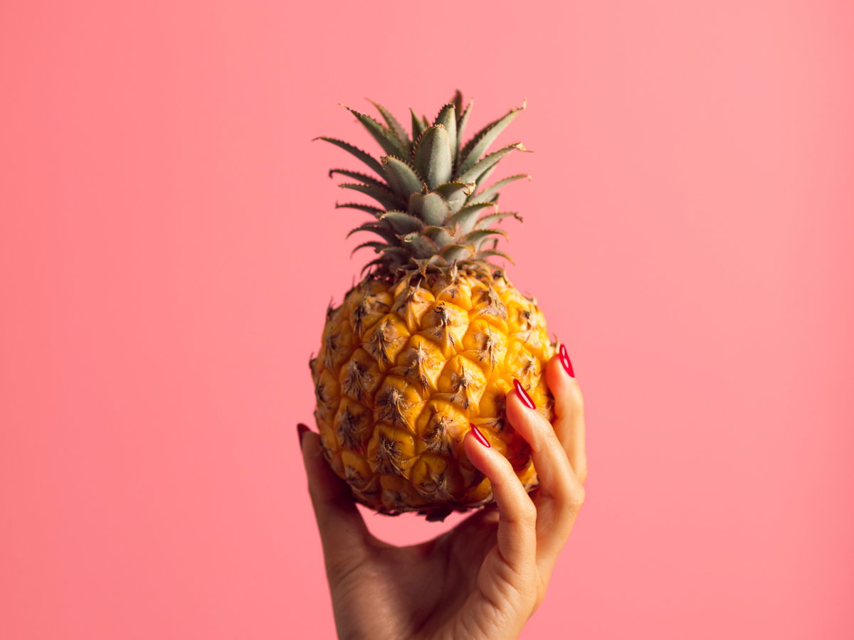 Ananassaft Sperma schmeckt süßer