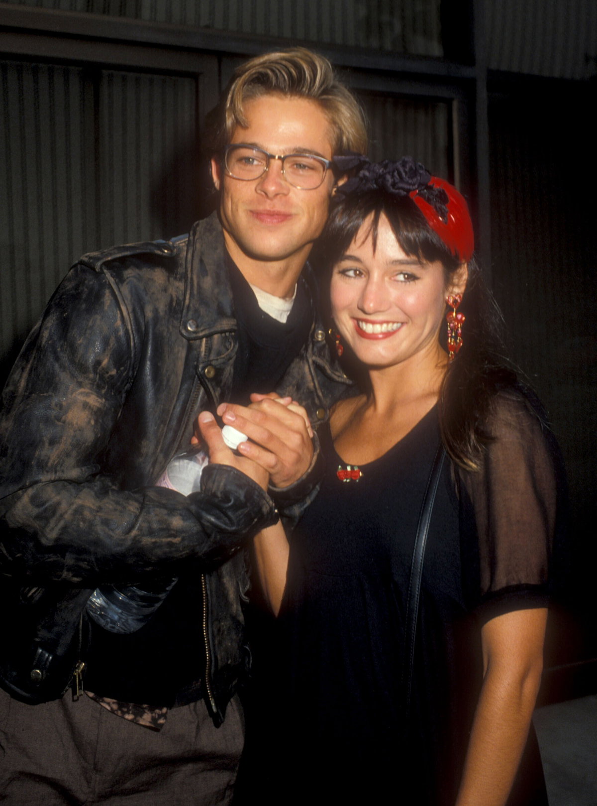 Jill Schoelen Brad Pitt