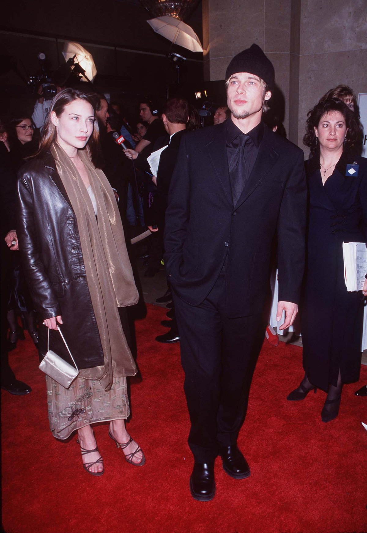 Claire Forlani in Brad Pitt