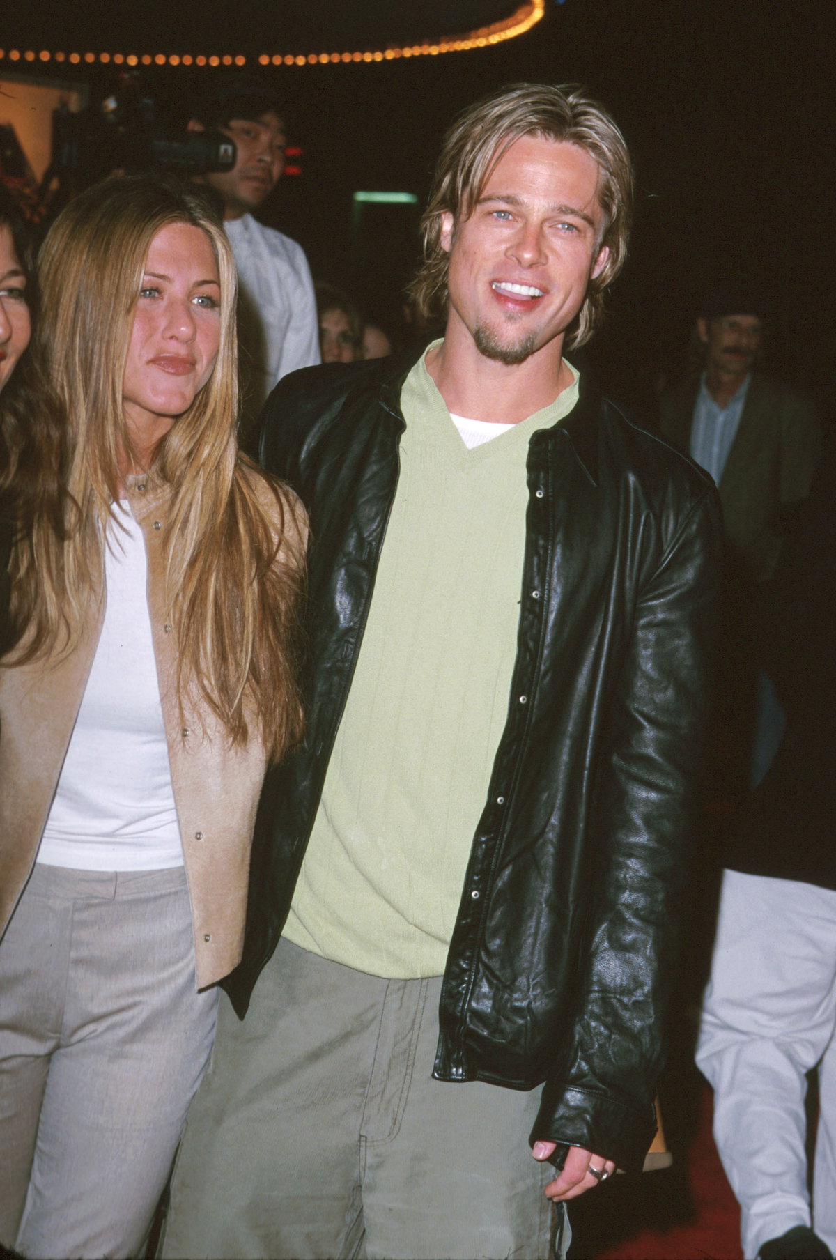 Jennifer Aniston und Brad Pitt kennengelernt