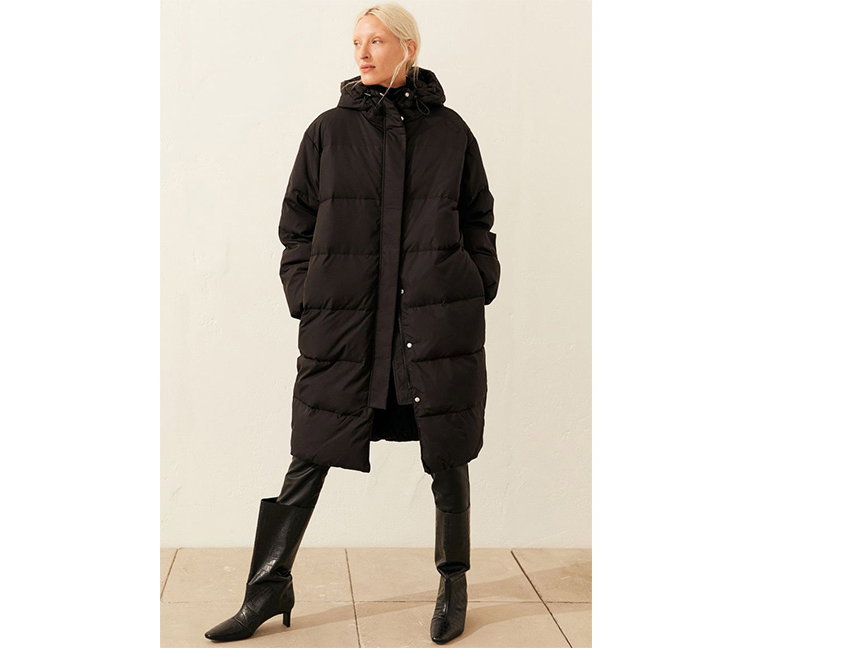 Puffer Jacket H&M schwarz