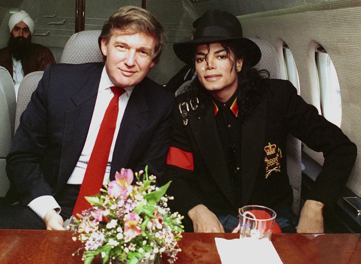 Donald Trump Michael Jackson