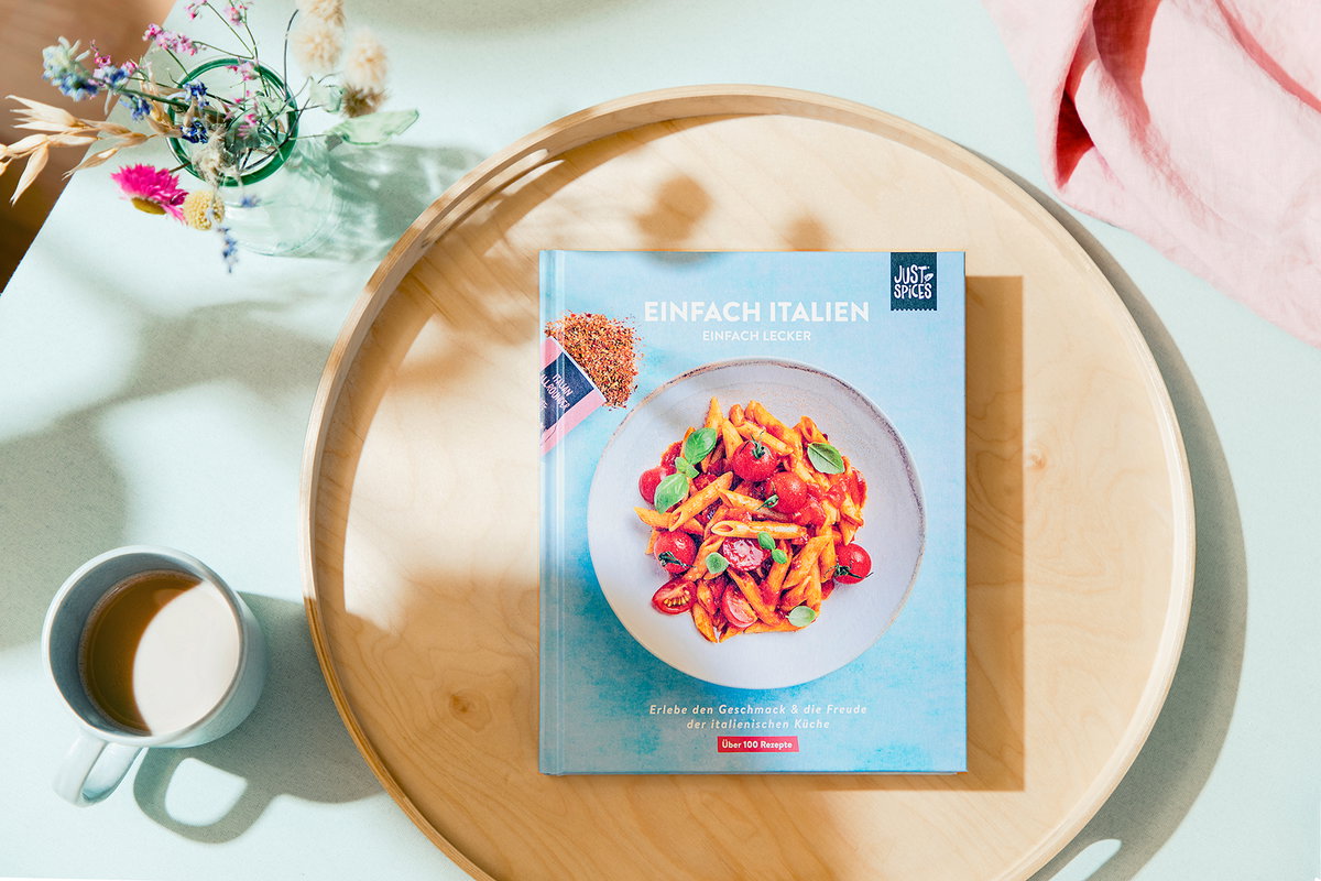 "Einfach Italien, einfach lecker" Just Spices Kochbuch