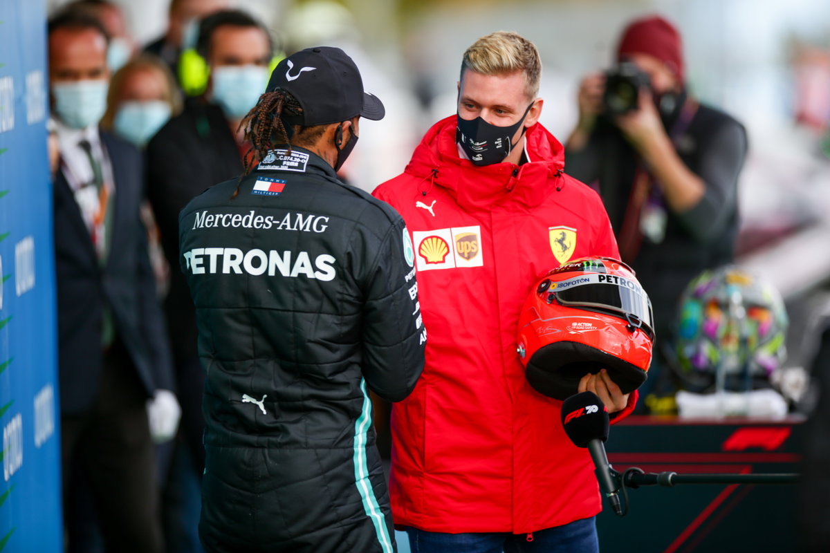 LEwis Hamilton Mick Schumacher