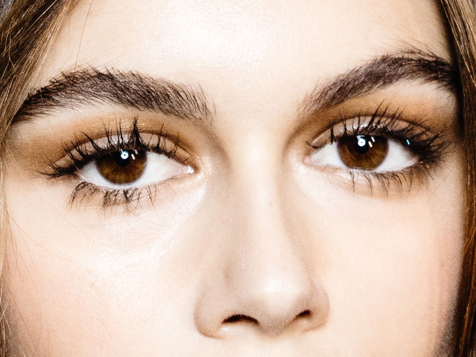 Kaia Gerber lange Wimpern