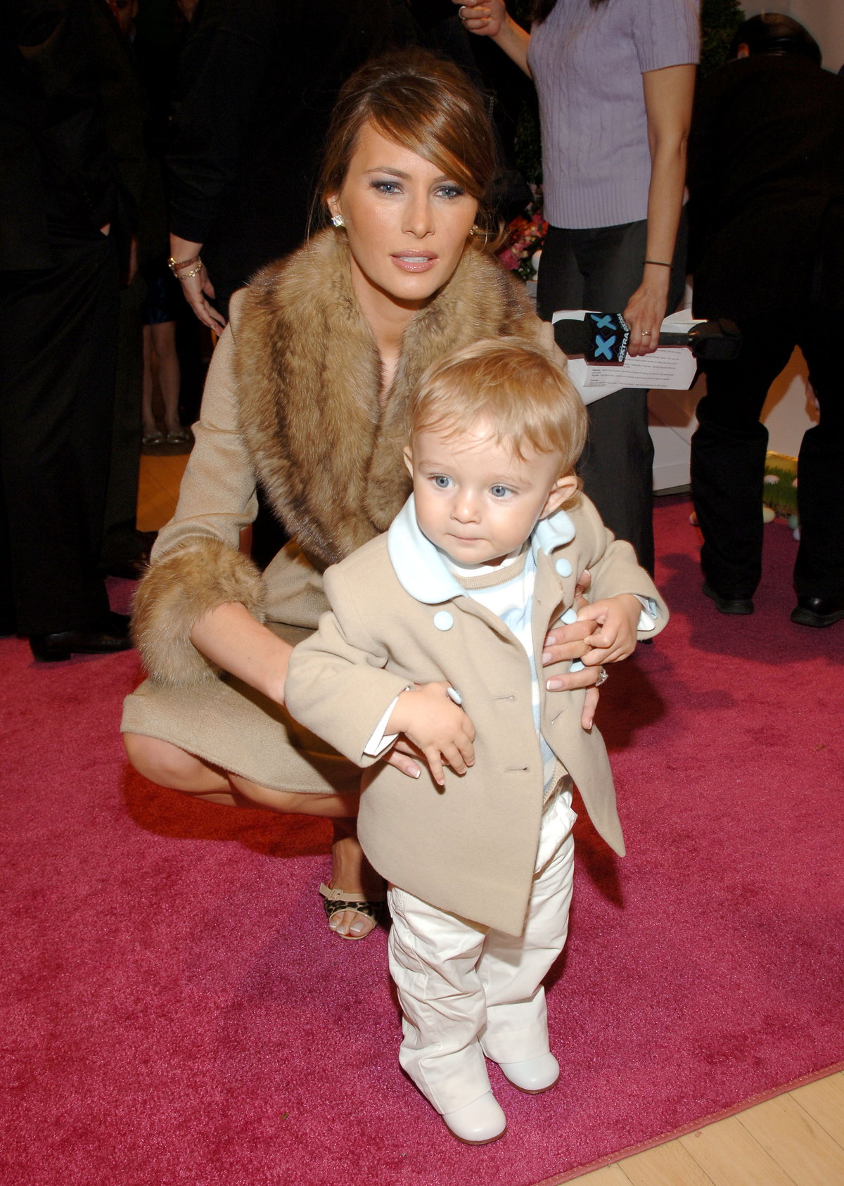Melania und Byron Trump