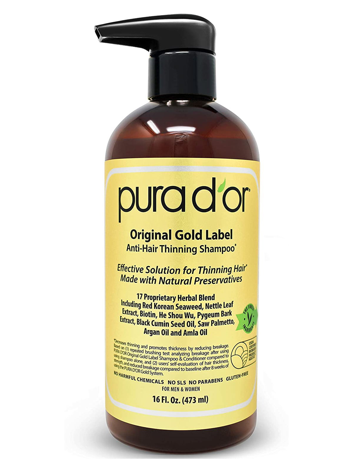 PURA D'OR Original Gold Label Anti-Ausdünnungs-Shampoo für ca. 36 Euro