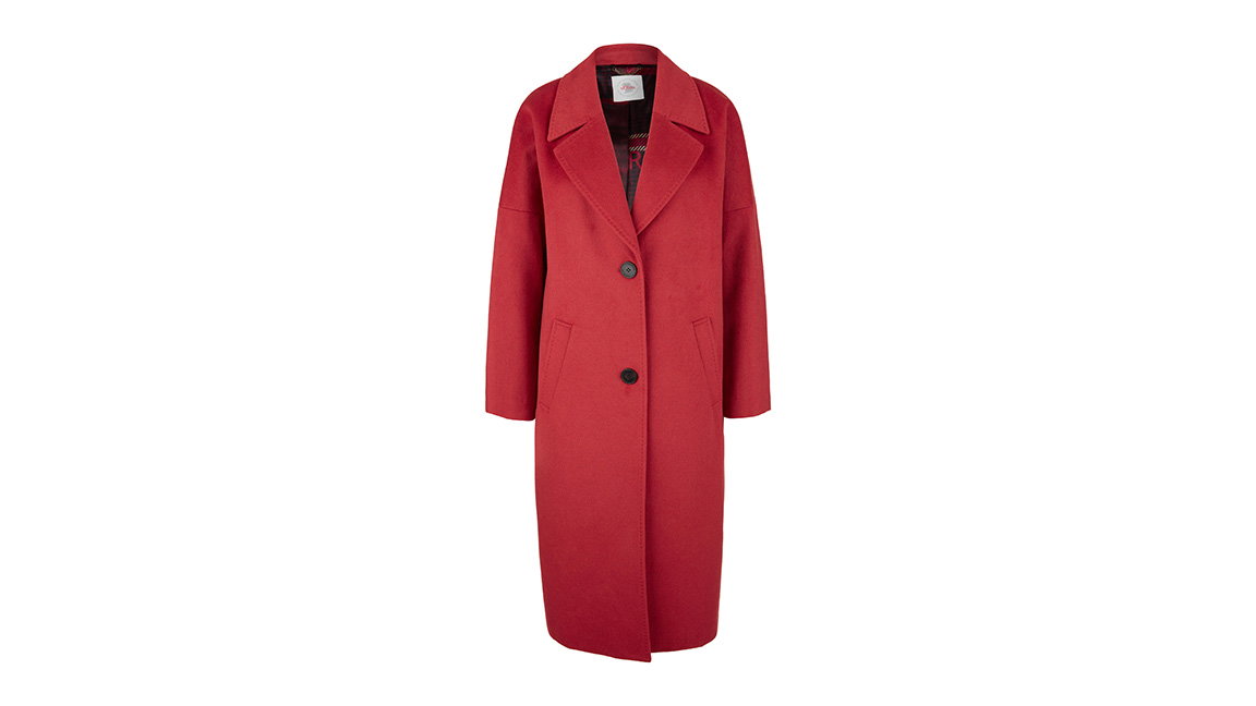 Roter Mantel S.Oliver