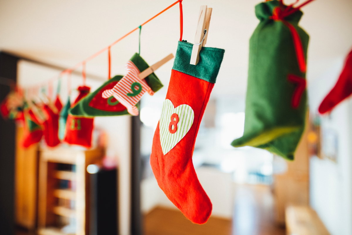 Adventskalender basteln