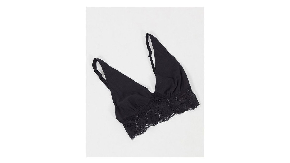 Bralette schwarze Spitze