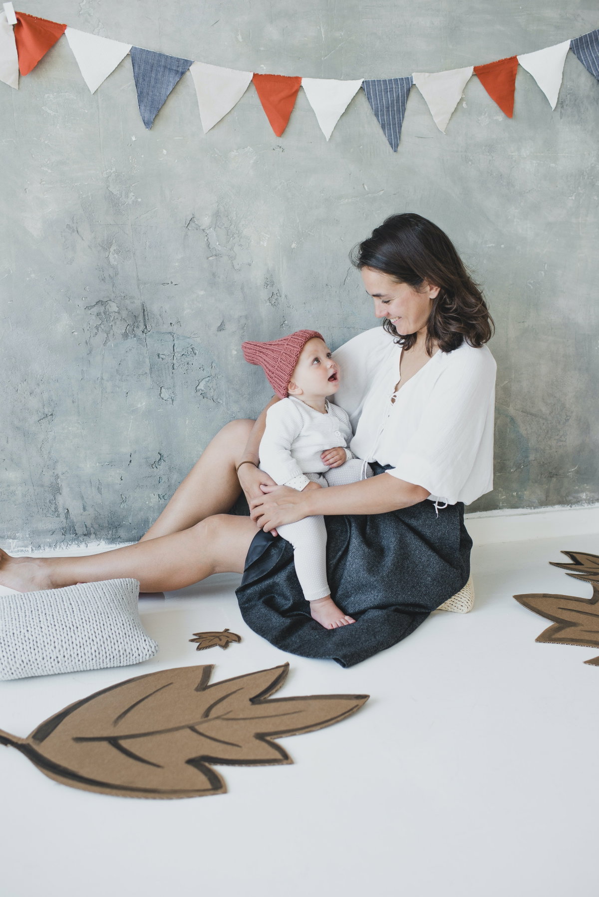 Baby und Mutter