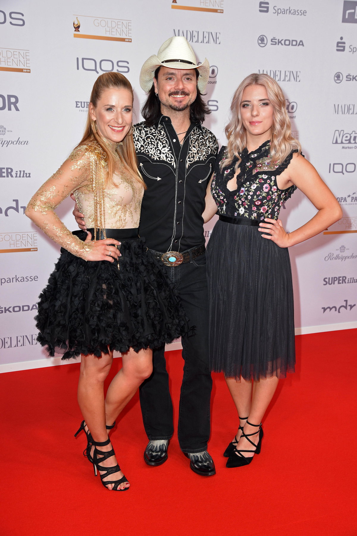 Stefanie Hertel, Johanna Mross und Lanny Lanner
