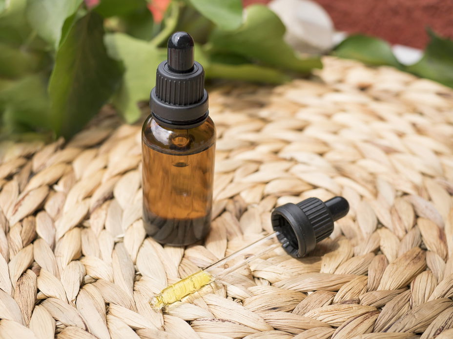 CBD Öl Flasche
