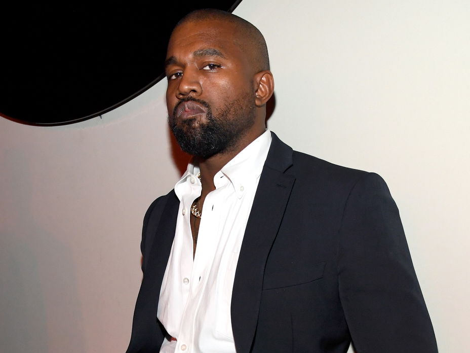 Kanye West ernster Blick