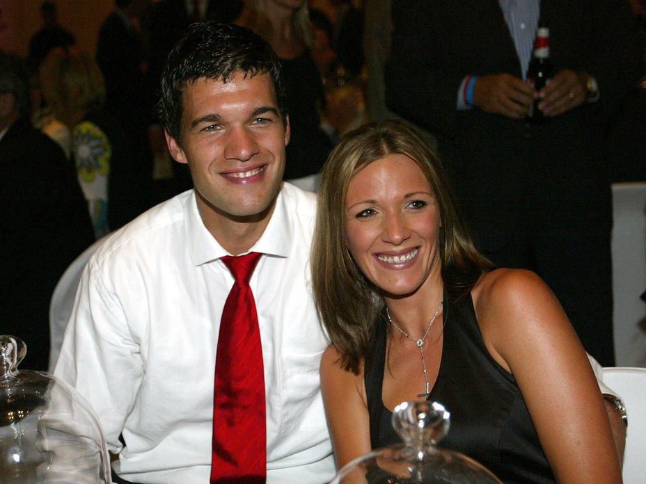 Michael Ballack und Simone Mecky-Ballack früher