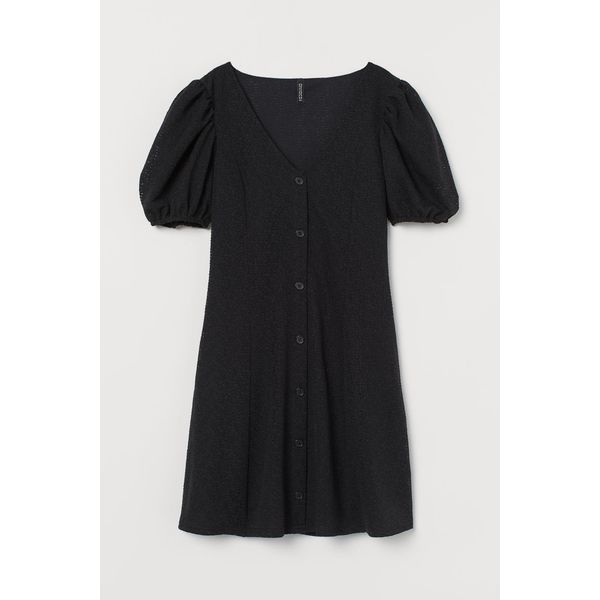 Minikleid mit Puffärmel