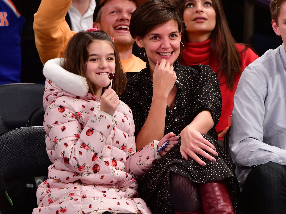 Suri Cruise und Katie Holmes