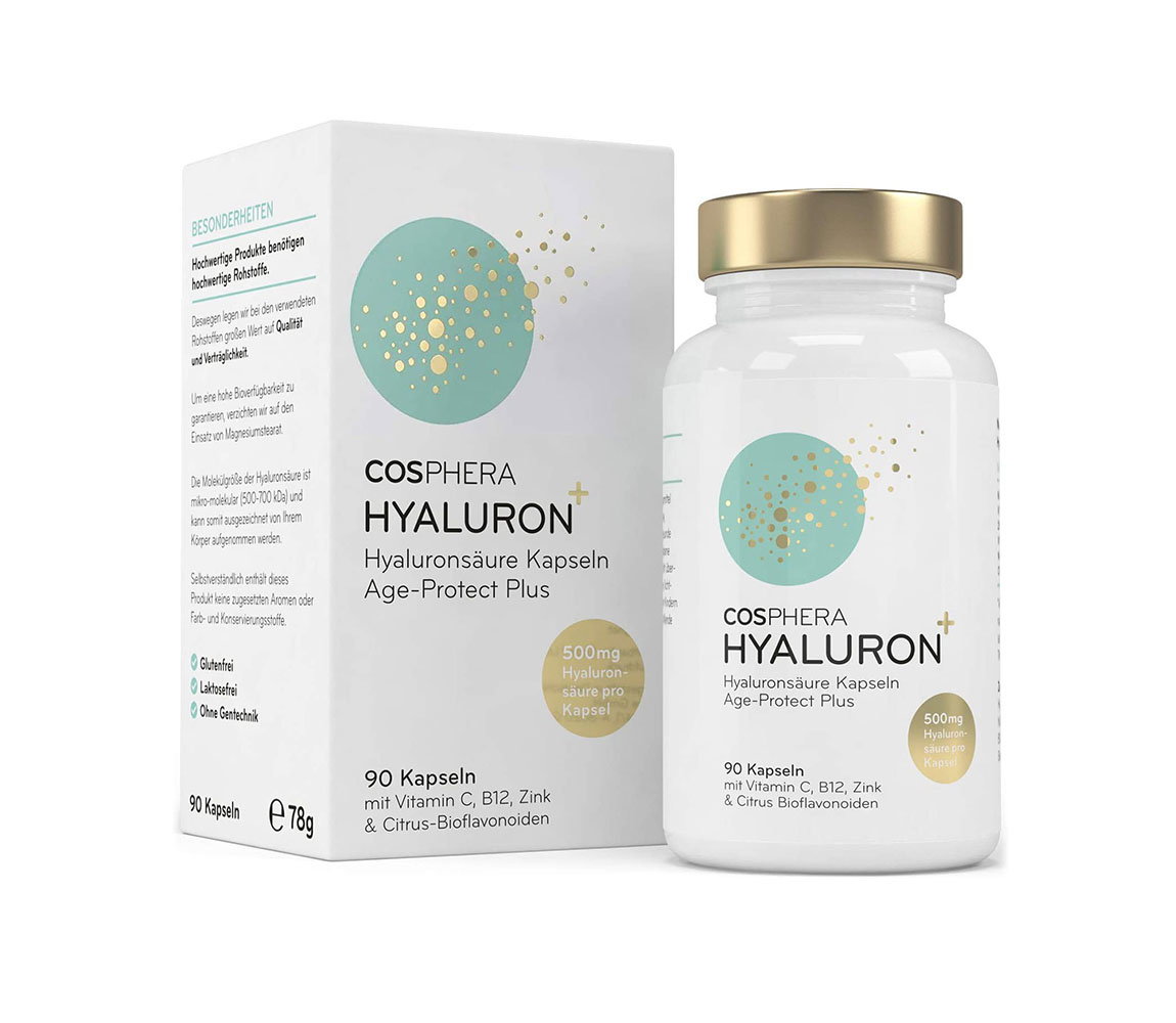 Hyaluronsäure Kapseln von Cosphera