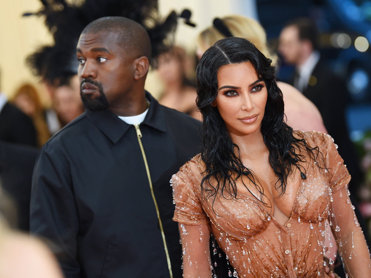 Kanye West und Kim Kardashian