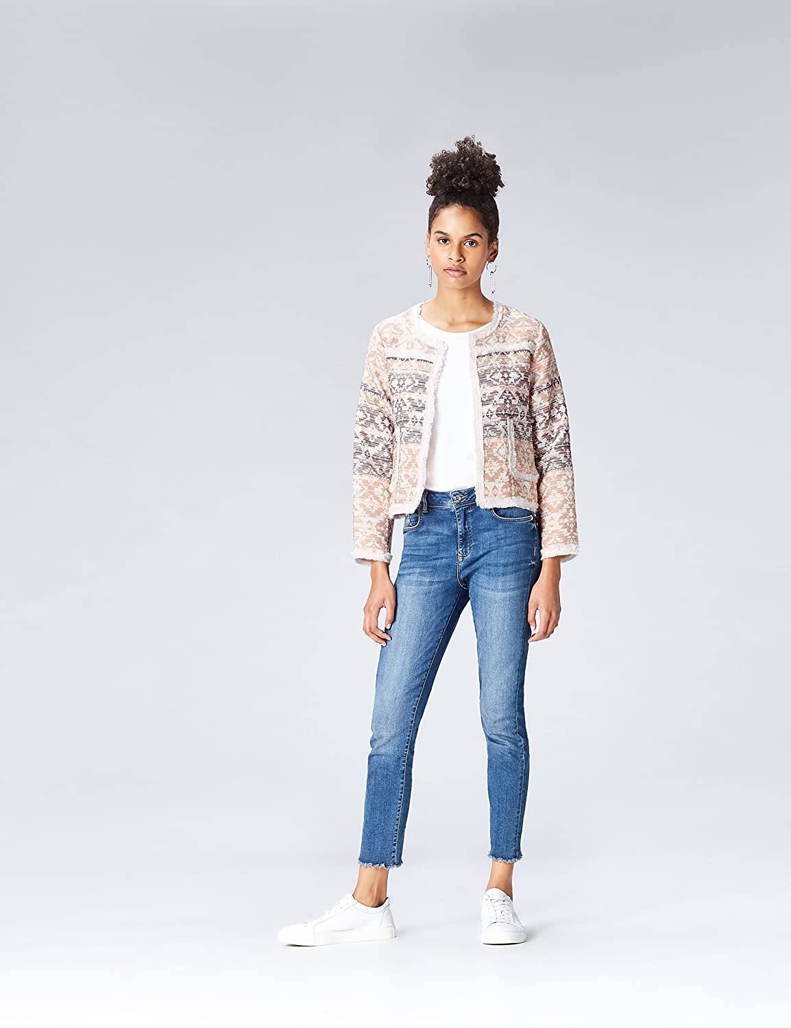 Jacke aus Jaquard