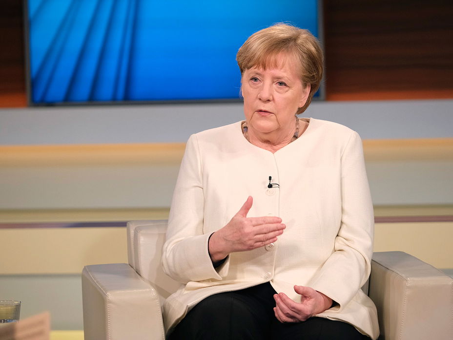 Angela Merkel bei Anne Will