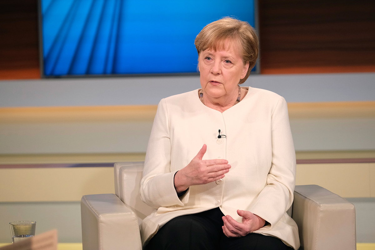 Angela Merkel bei Anne Will
