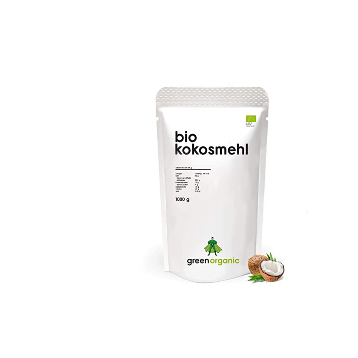 Bio Koksmehl green organic