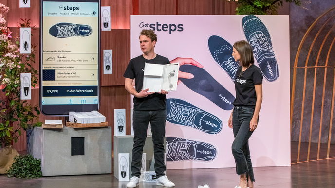 „Die Höhle der Löwen“ 2021: „GetSteps“ – überzeugen die besonderen Einlegesohlen?