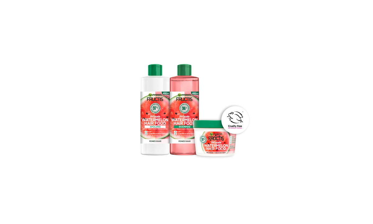 Garnier Watermelone Hair Food cruelty free