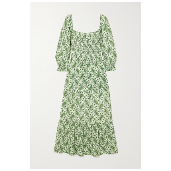 Maxikleid mit Paisley-Muster, über Net-a-Porter