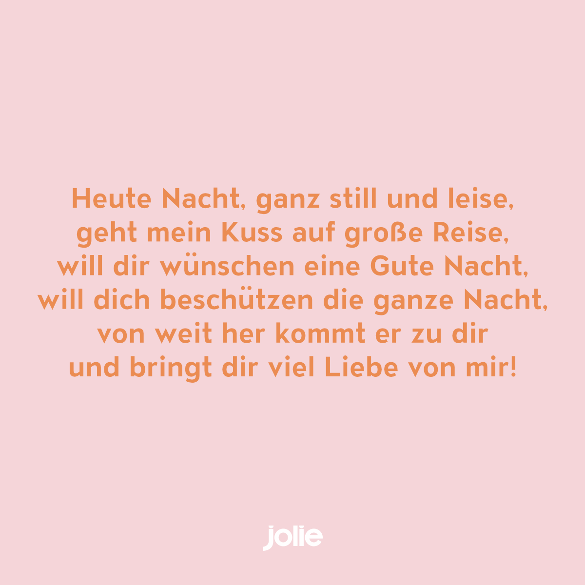 Gute Nacht mein Schatz Sprüche