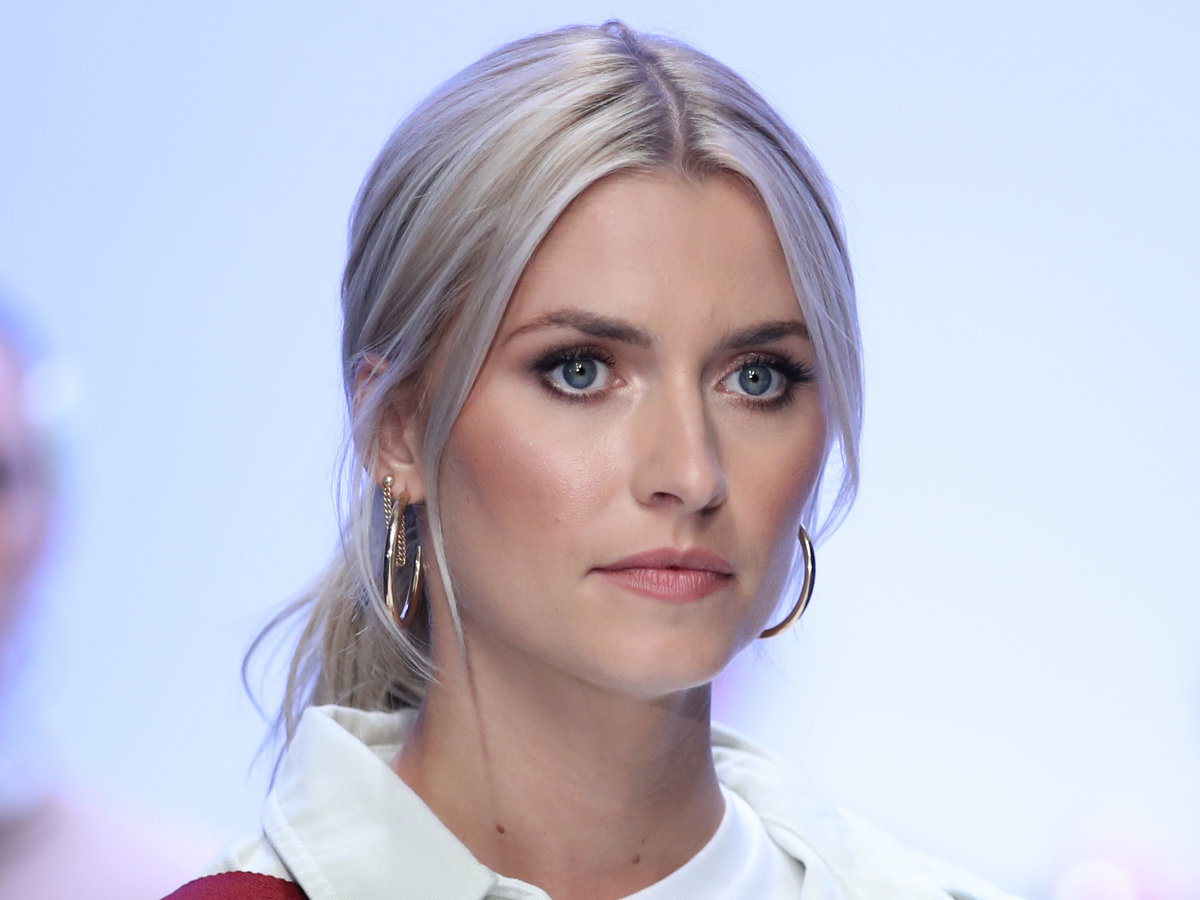 Lena Gercke verwirrter Blick