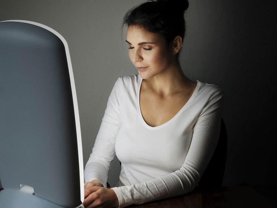Lichttherapie Lampe