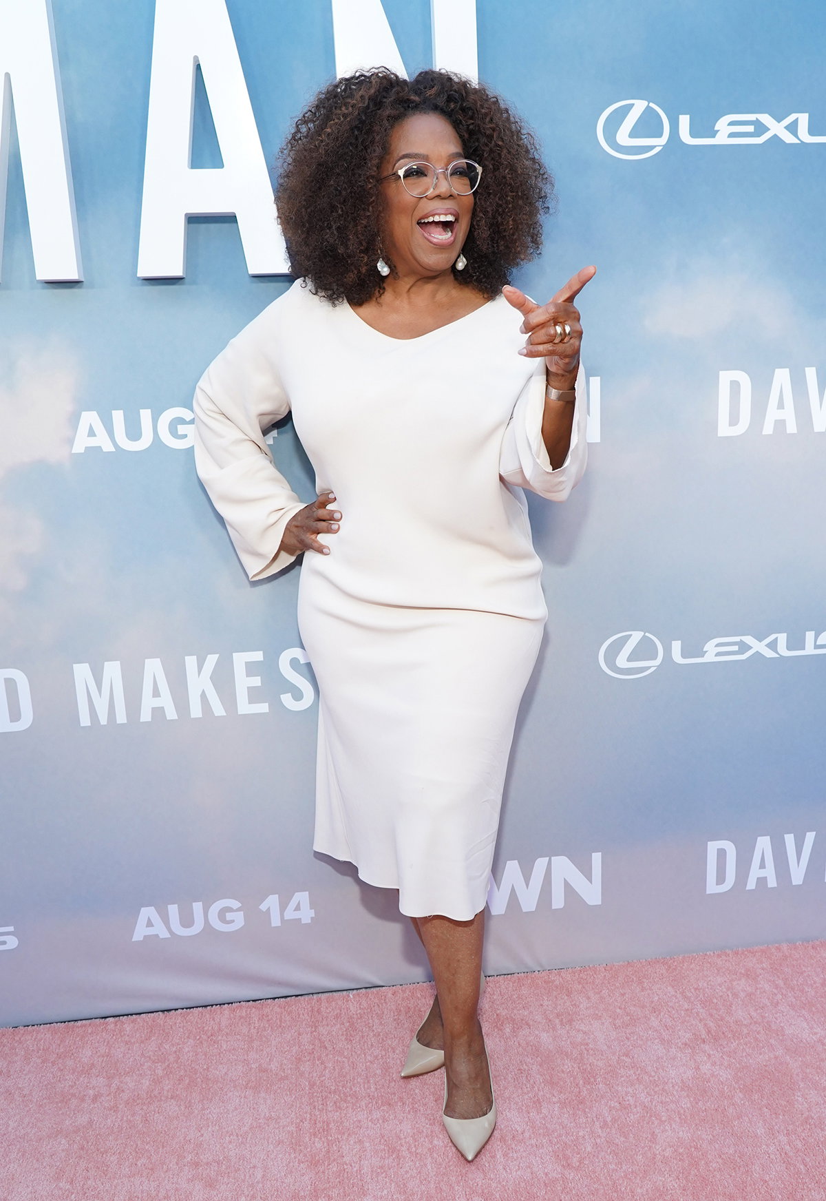 Oprah Winfrey mit Brille