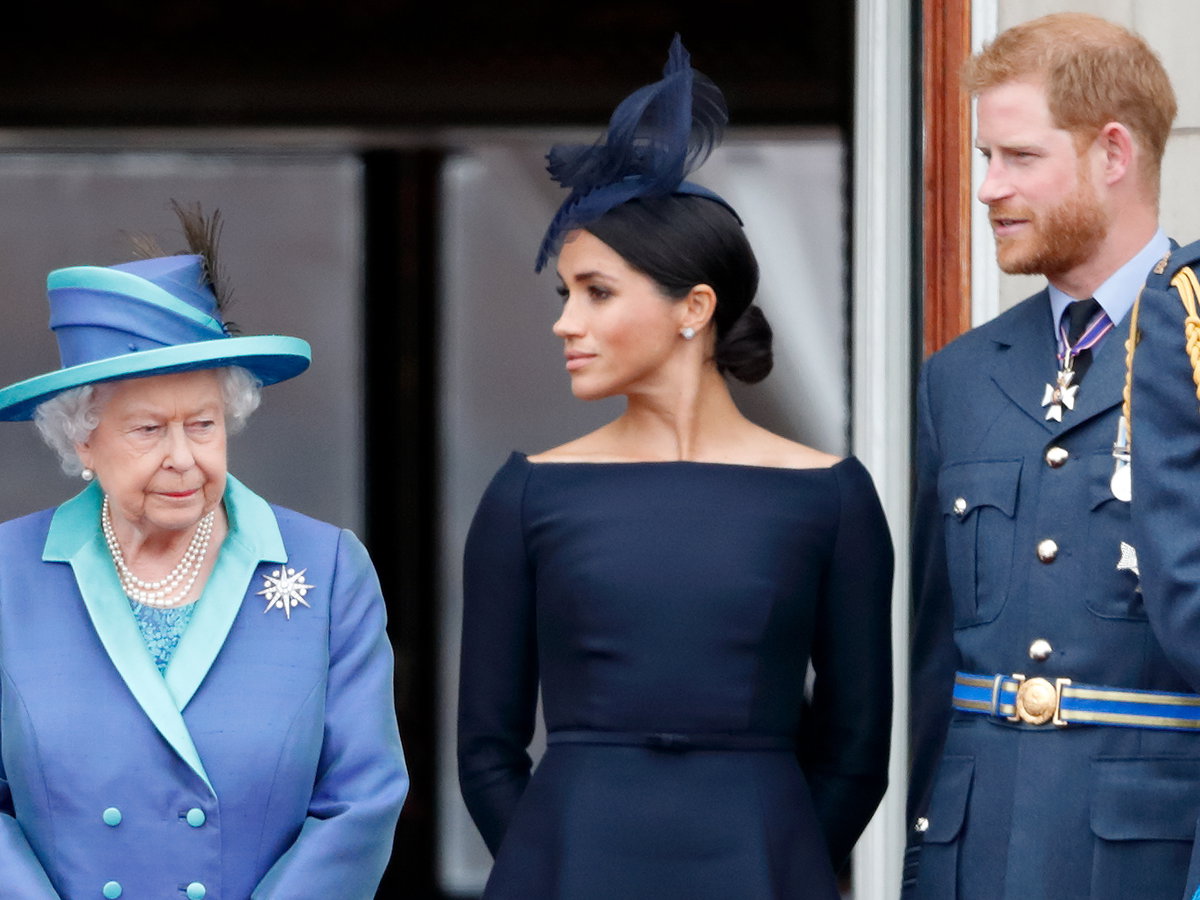 Queen Elizabeth Meghan Markle Prinz Harry