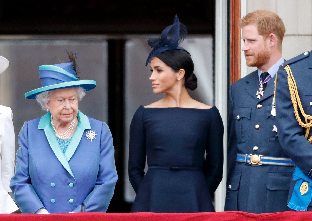 Queen Elizabeth Meghan Markle Prinz Harry