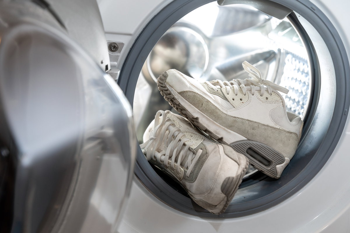 Schuhe in der Waschmaschine waschen