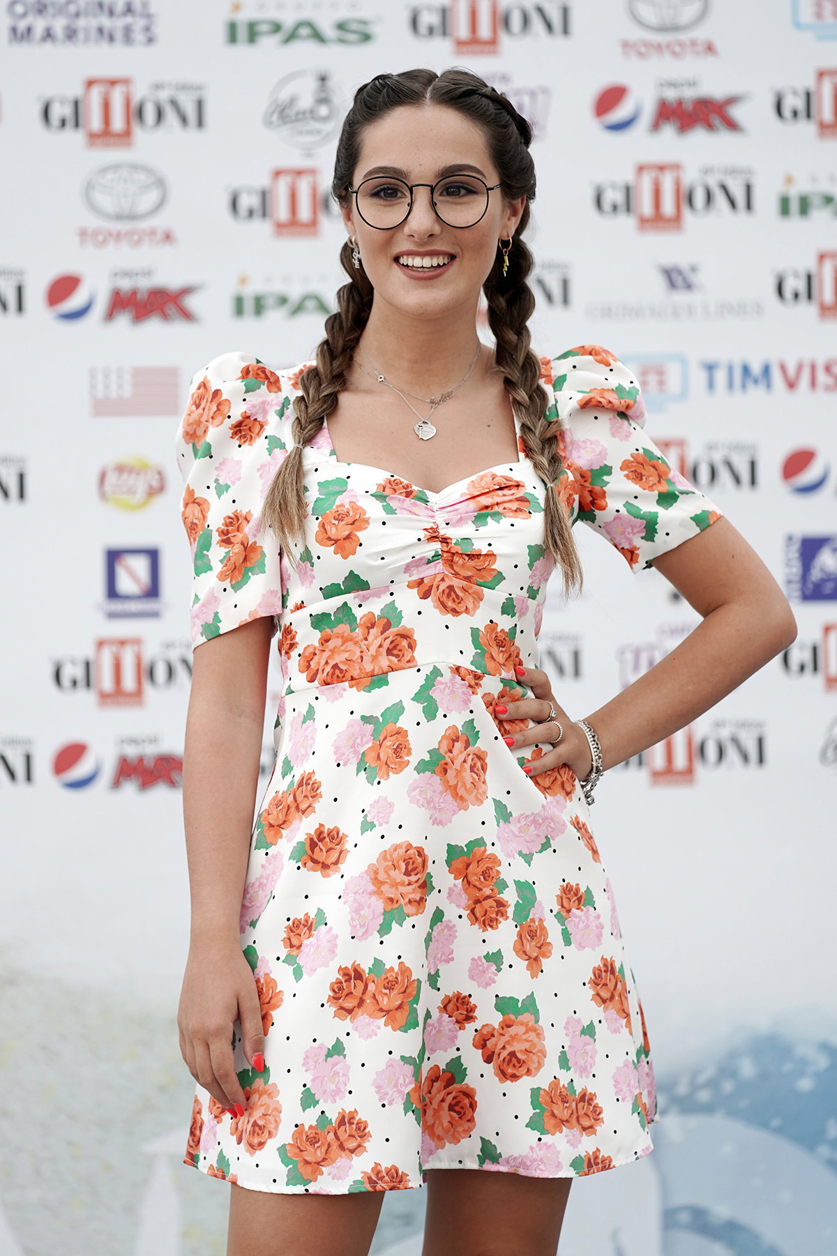 Sofia Dalle Rive mit Brille