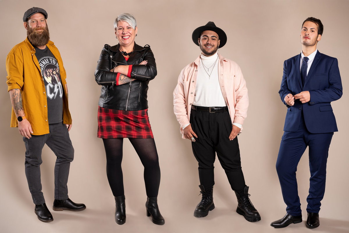 Ole, Sonja, Luca und Gianluca
