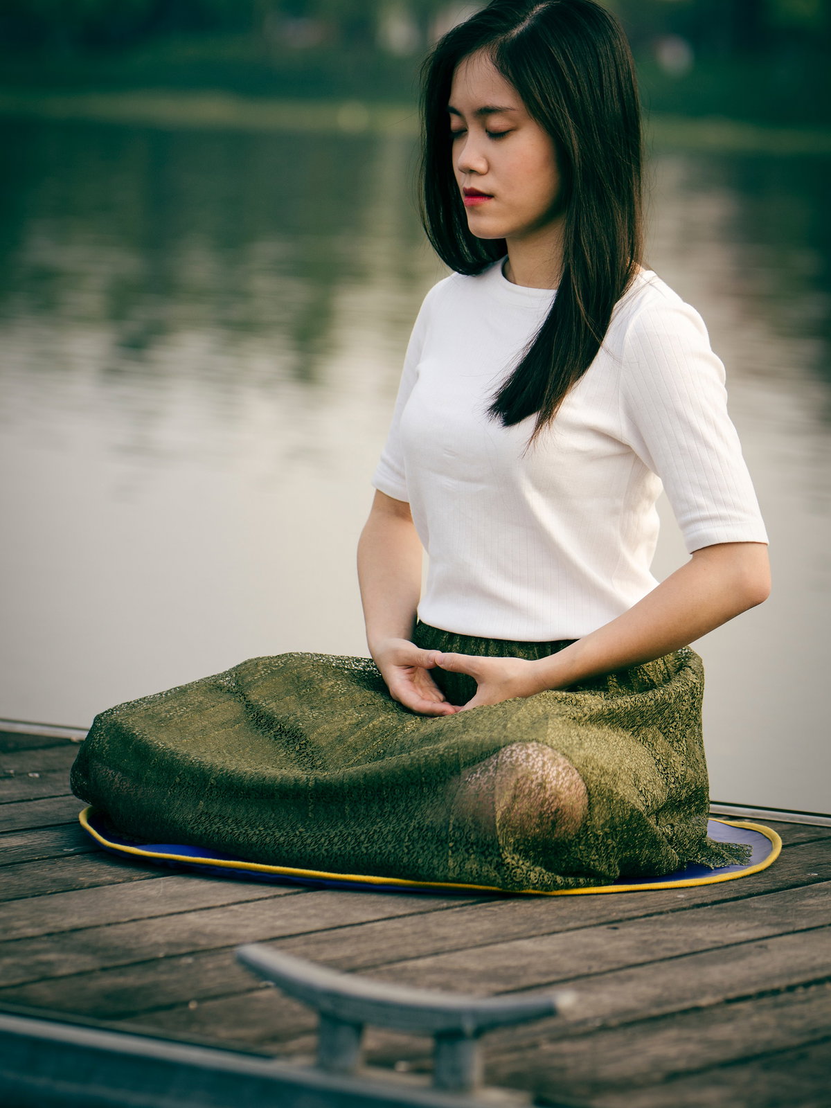 Zen Meditation Haltung
