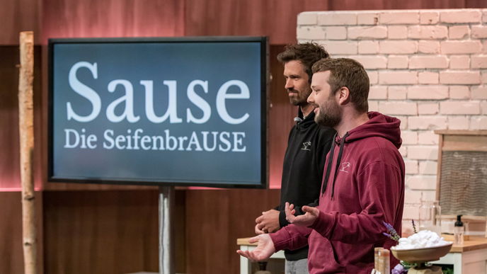 „Sause“ aus "Die Höhle der Löwen": Was denkt die Jury über die Seifenbrause?