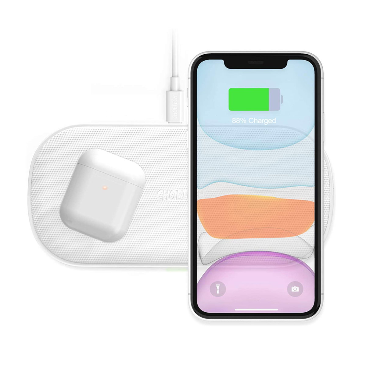 Wireless Charger mit Doppel-Funktion