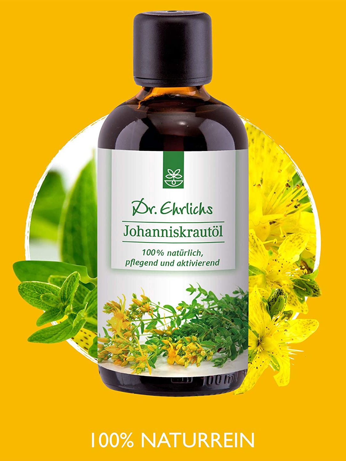Johanniskrautöl: Flasche von Dr. Ehrlichs