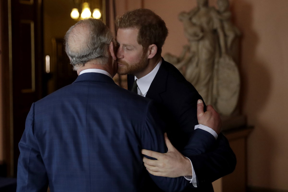 Prinz Harry und Prinz Charles