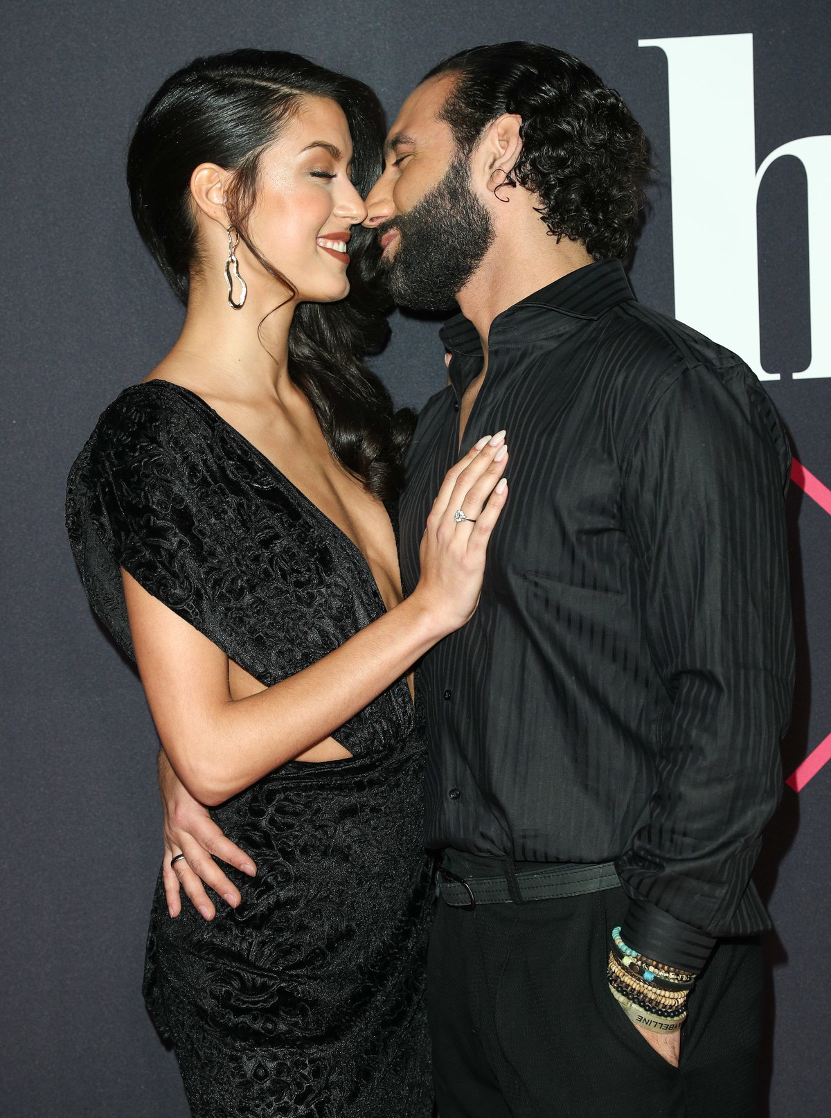 Rebecca Mir und Massimo Sinatò